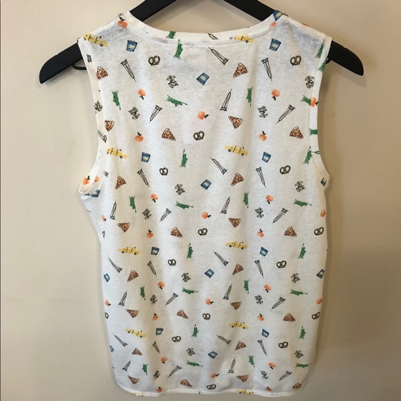 NWT J Crew Factory Front Tie Tank Top - Picture 3 of 5